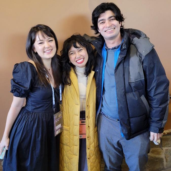 Right before our Sundance World Premiere! - Sam
