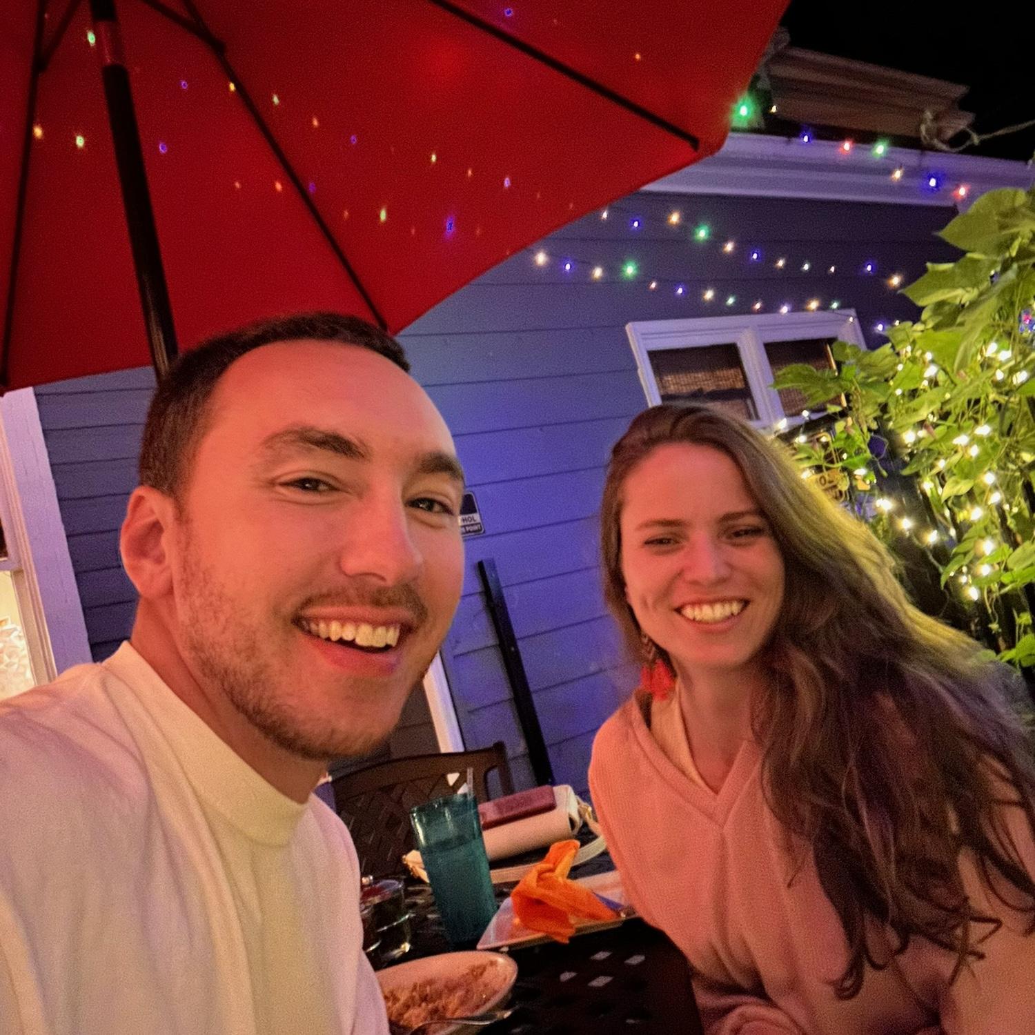 When we officially became a couple