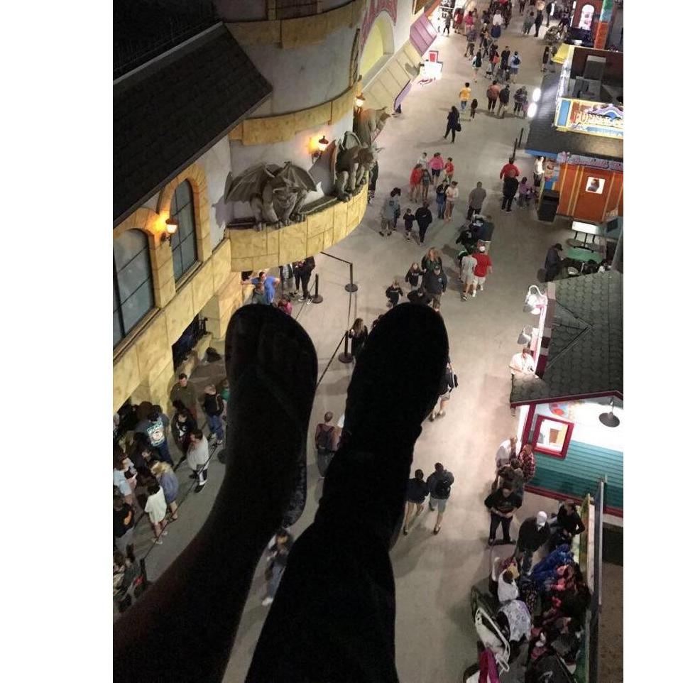 Hi little people! - Santa Cruz chairlift - summer 17'