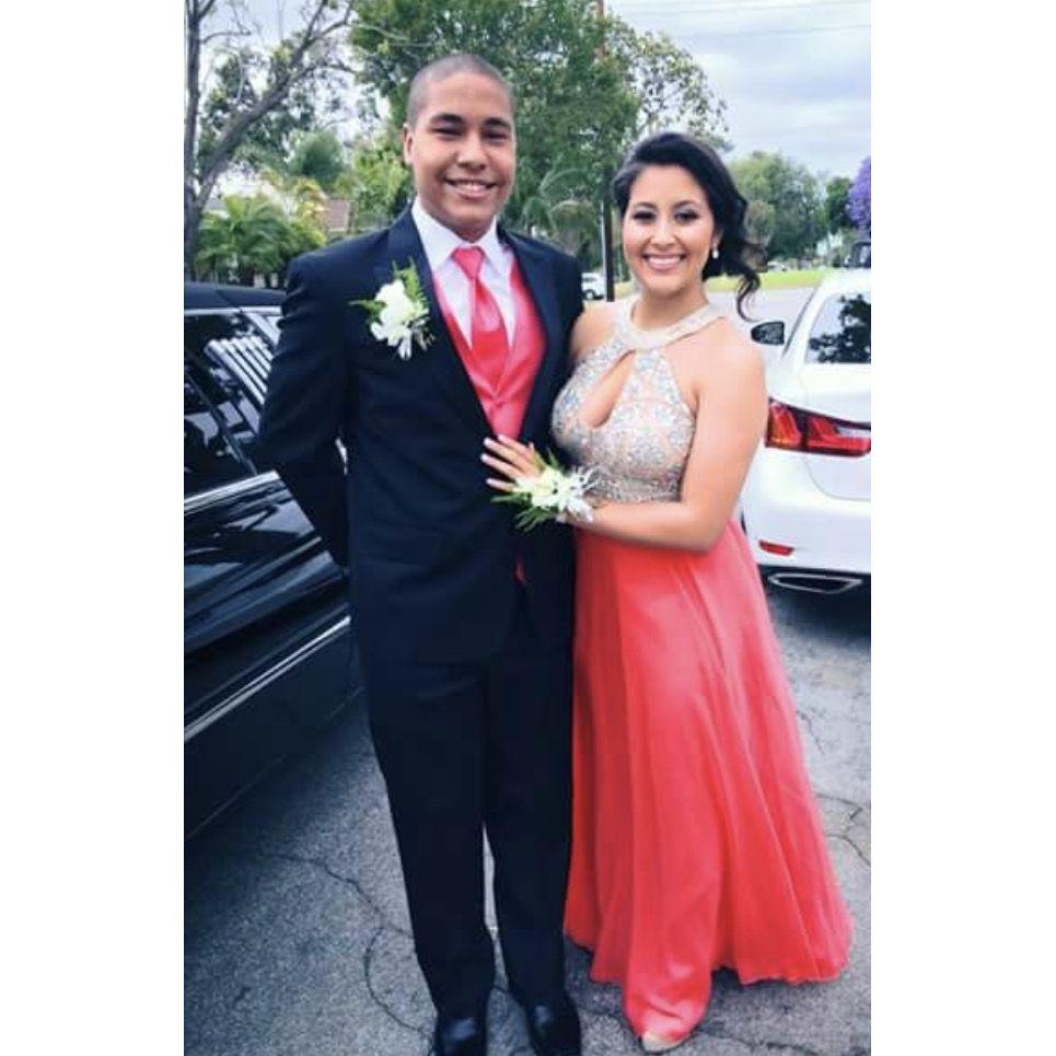 Selena's senior prom.