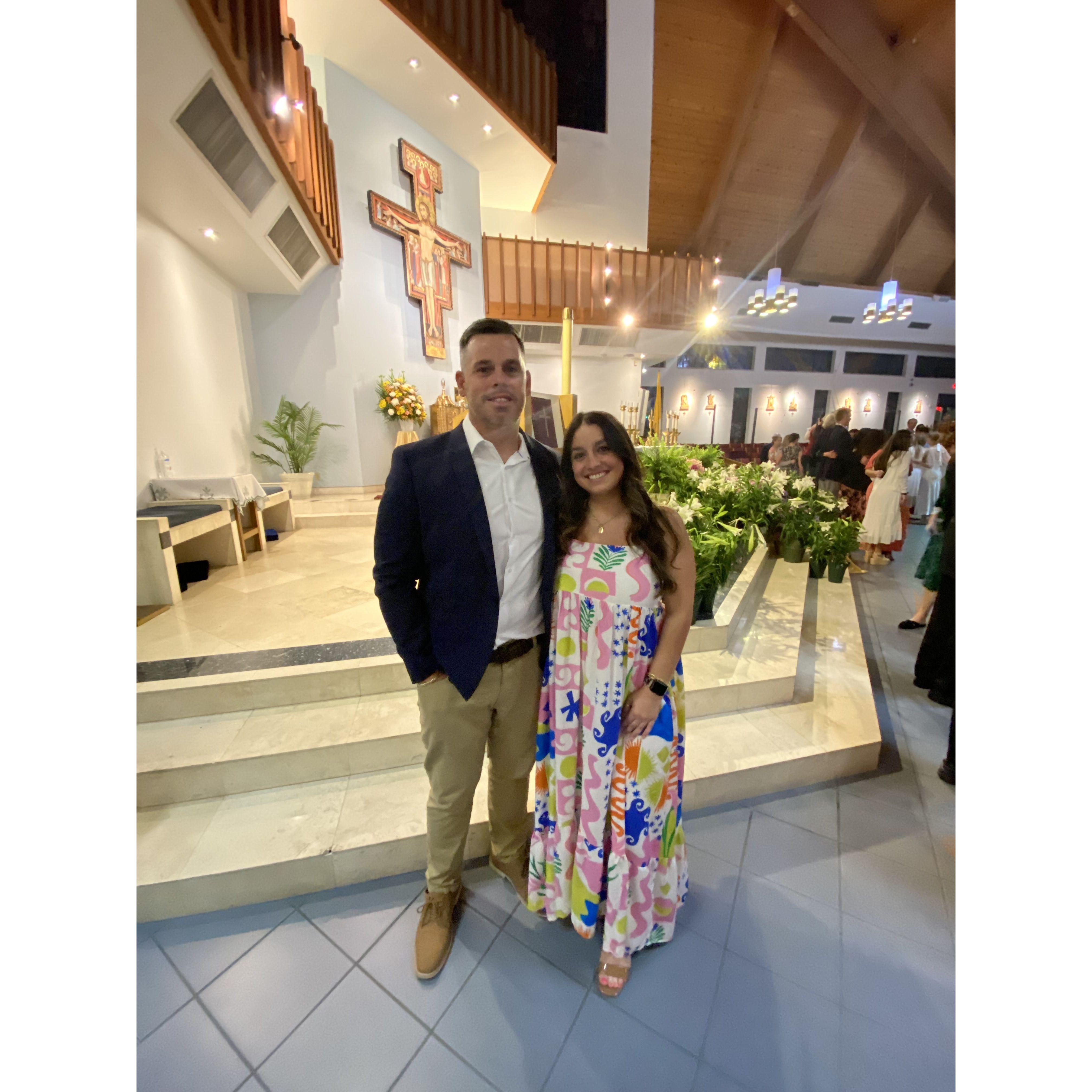 Chantz's Sacraments at St.Colemans