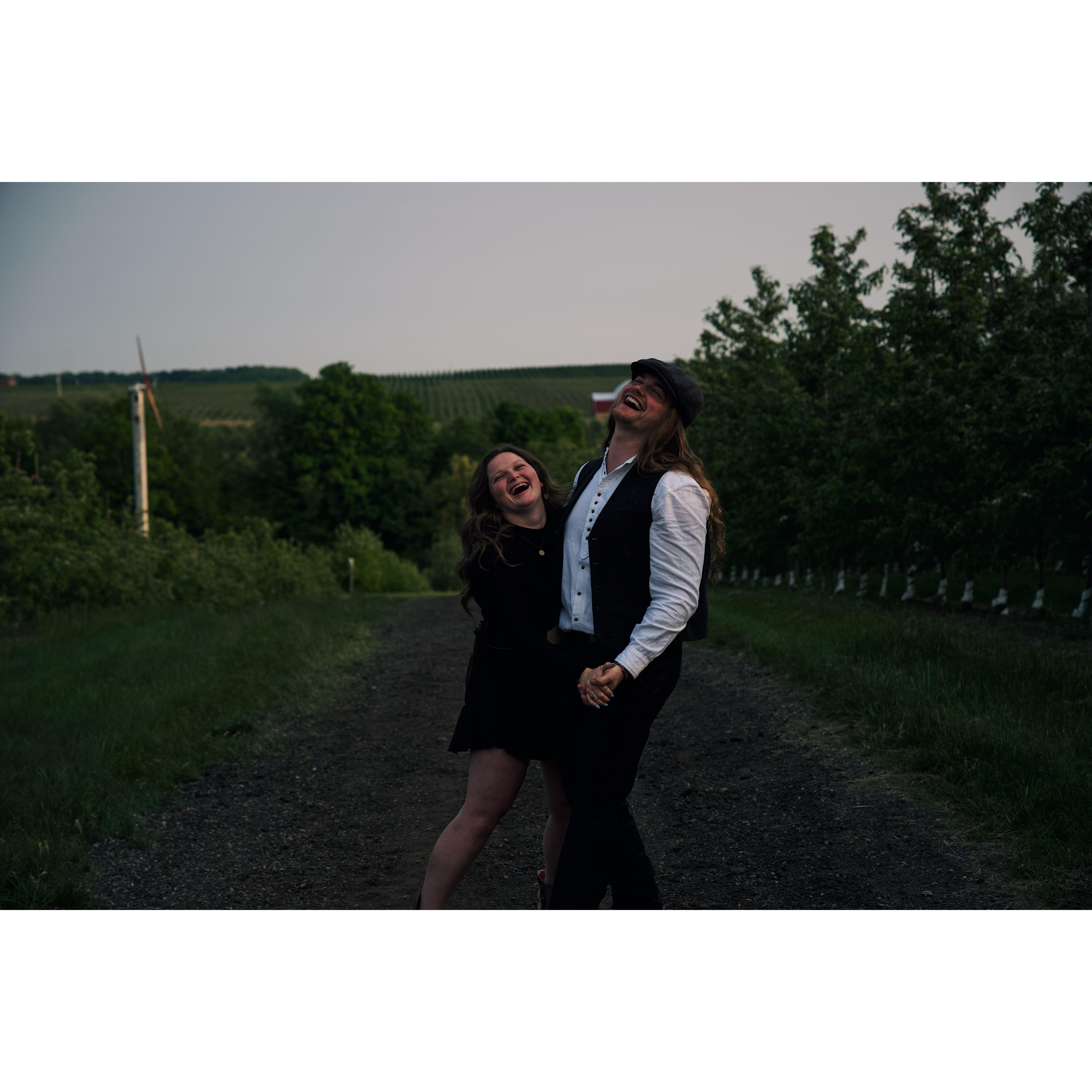 5/21/2023 "Laughs without fear of the future" Proverbs 31:25  Photo Credit: Hannah Kuhn