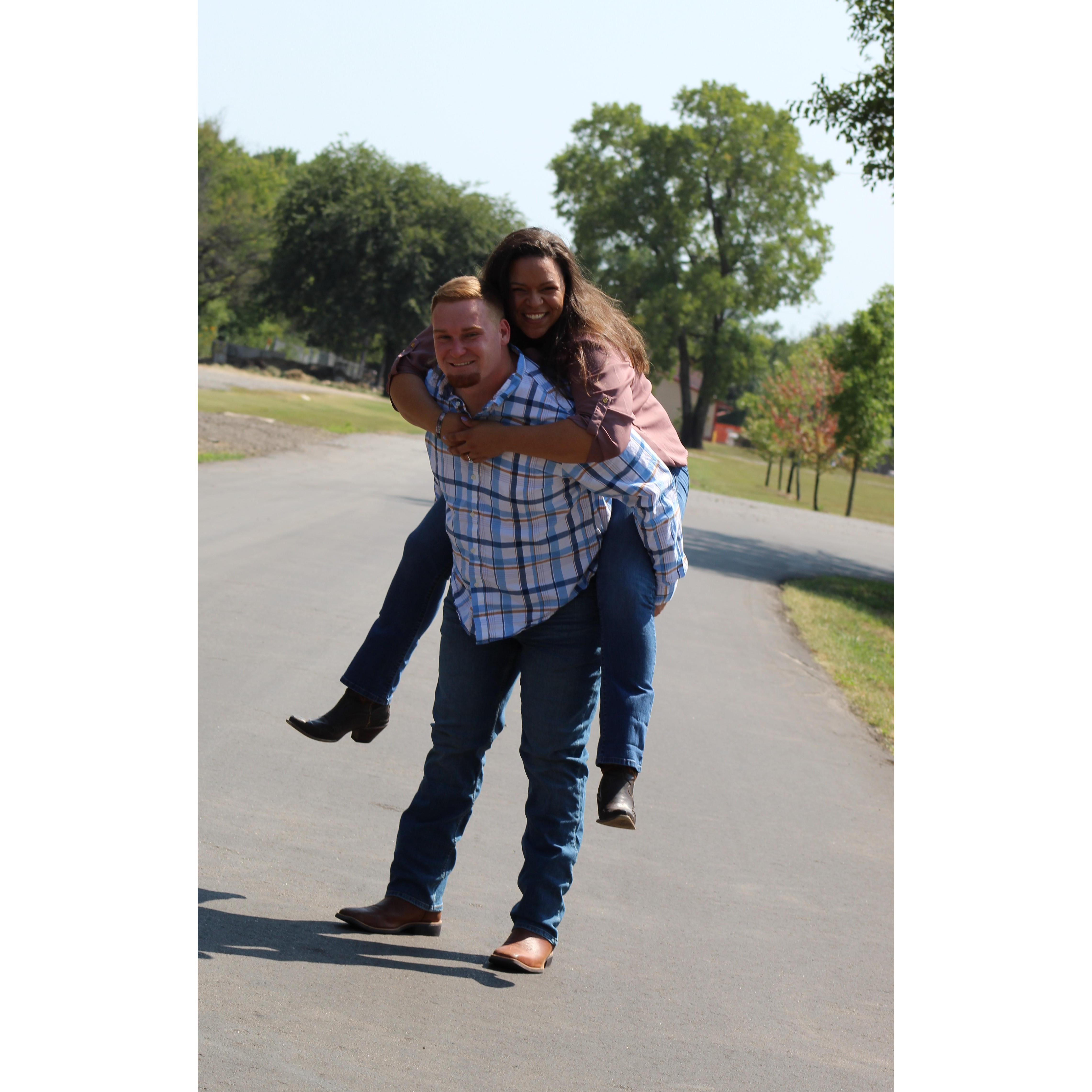 I get to marry him!
