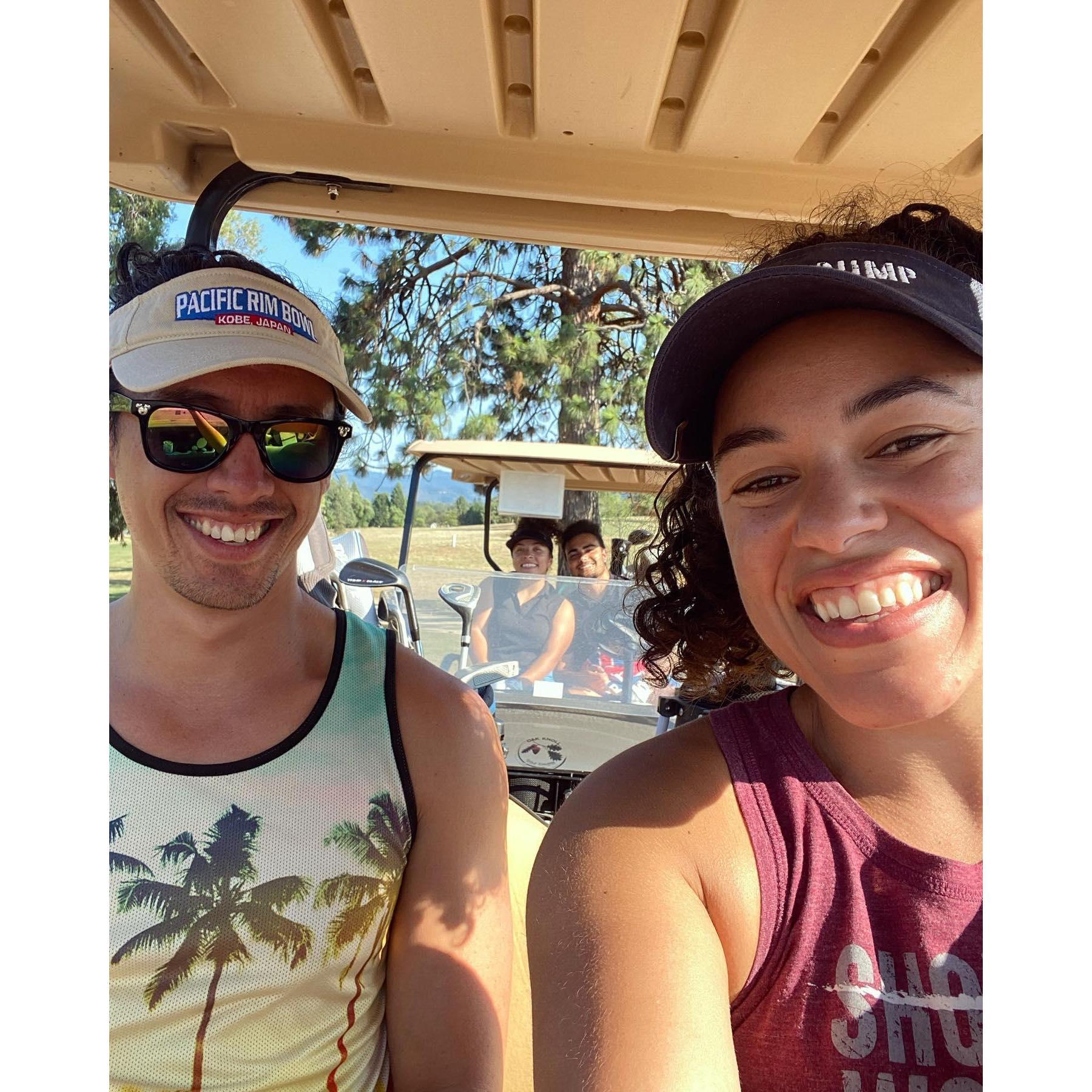 We are super lucky to have family that loves golf just as much as we do! July 2022