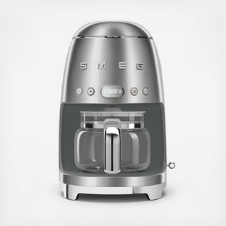 Brushed Stainless 10-Cup Drip Coffee Machine