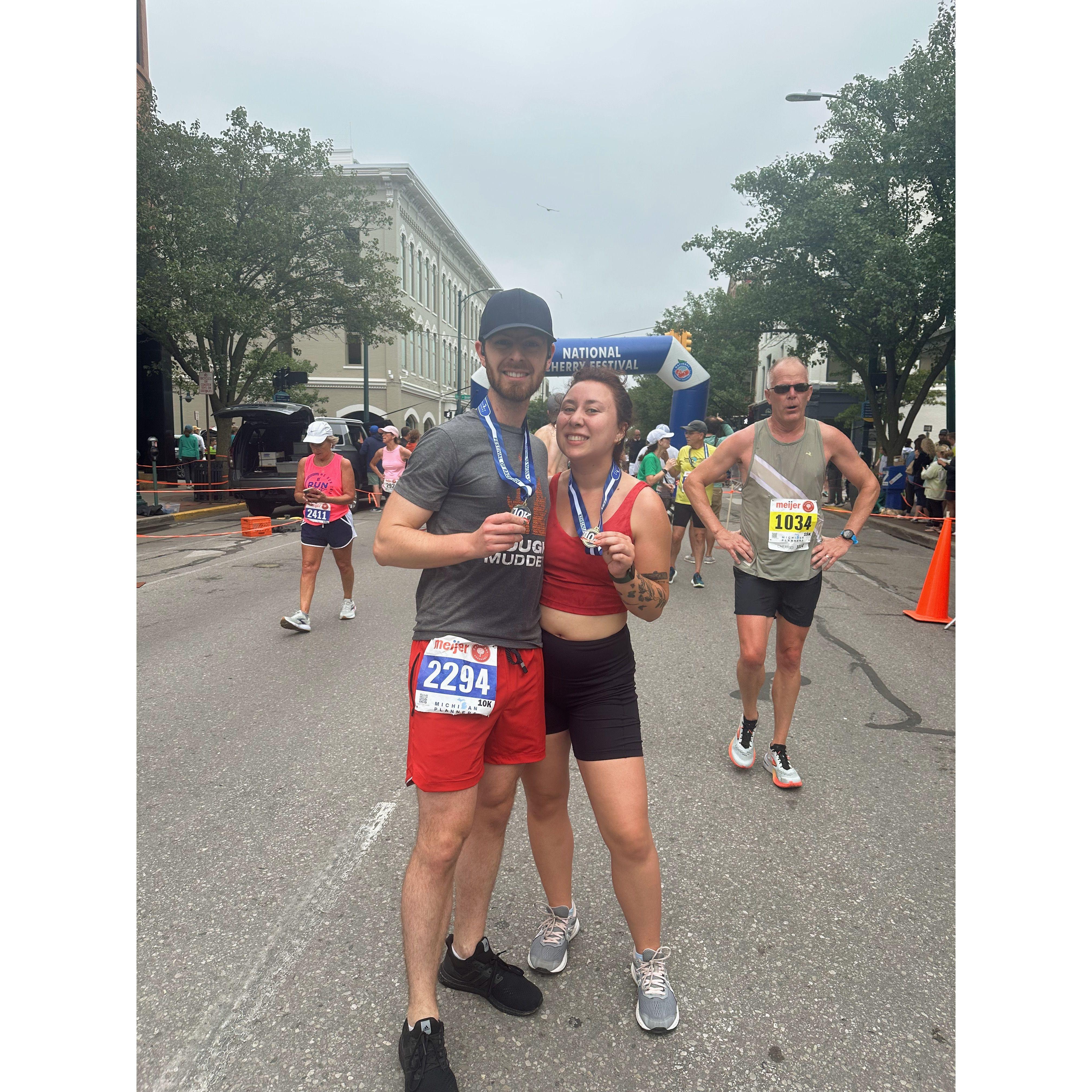 Followed by a not-as-fun 10k the next morning!