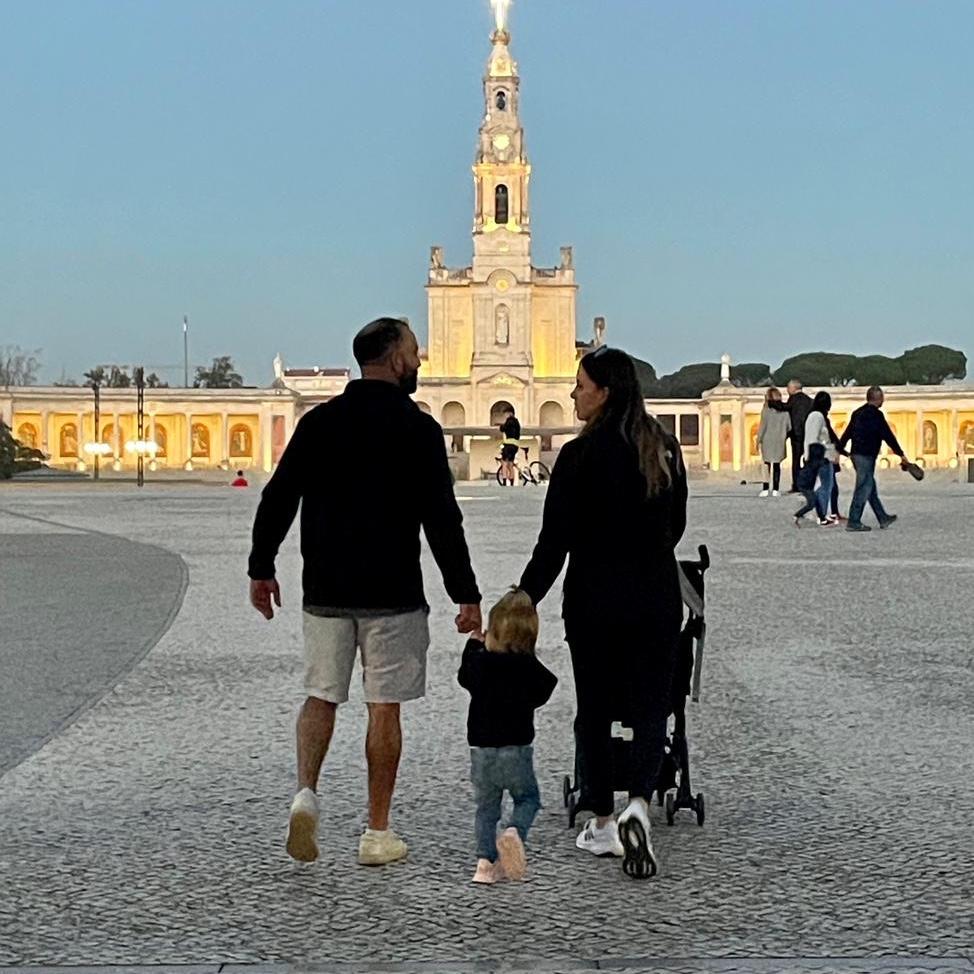 In Fatima, Portugal.