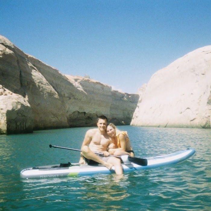 This is Kennady and Nate's first Lake Powell trip together where they fell in love!
