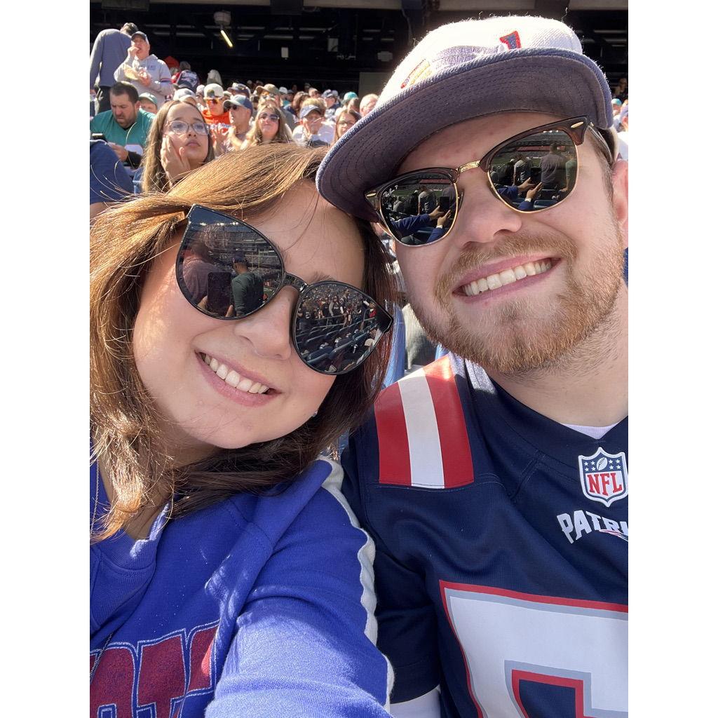 First In-Season Patriots Game