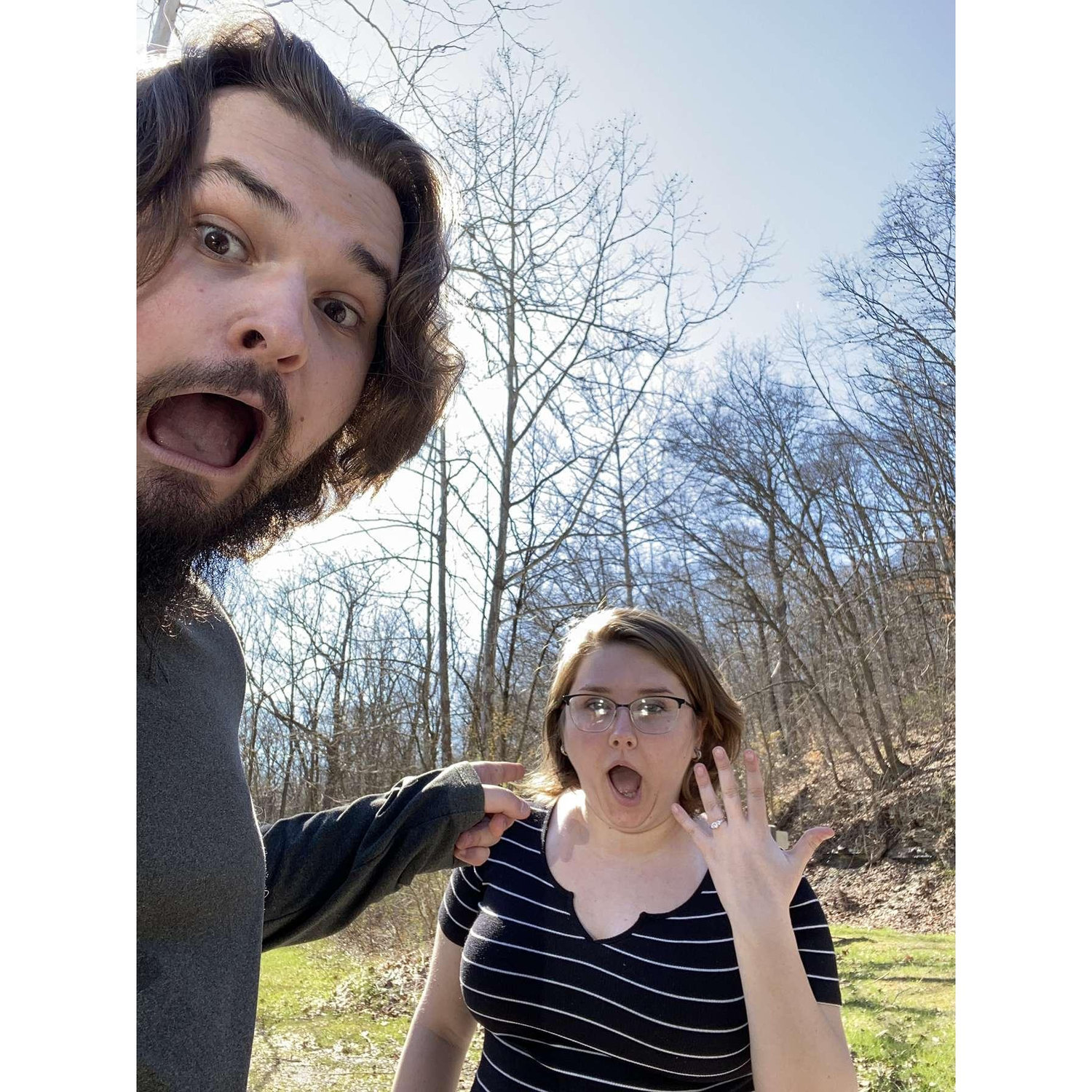 Just engaged!