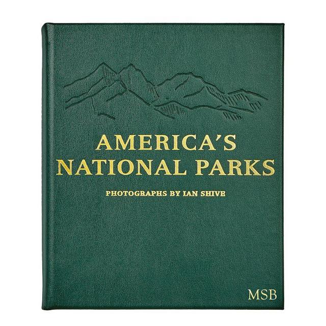 America's National Parks Leather-Bound Book
