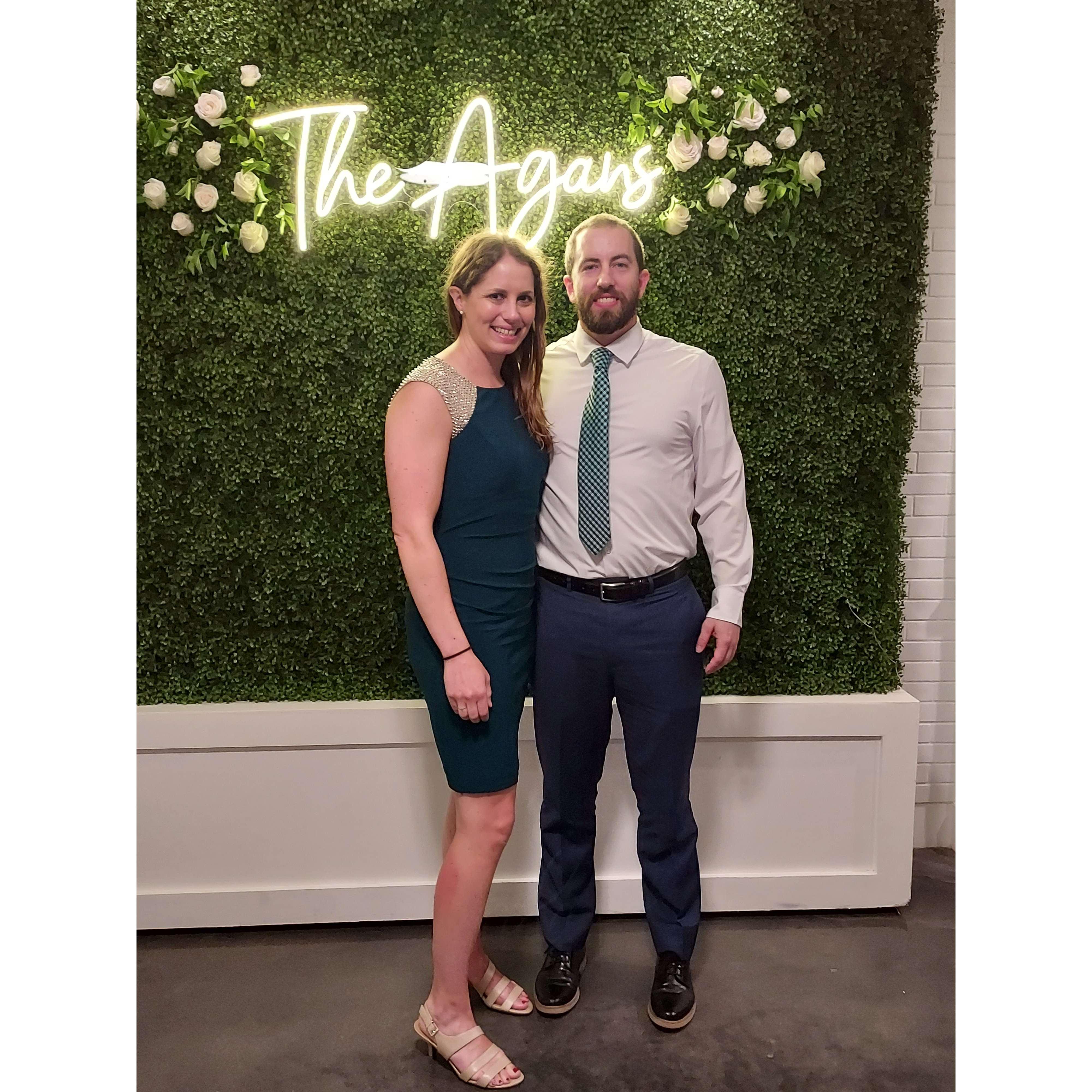 Adam's college friend, Brenden and Emily's wedding in Houston, TX  - July '22