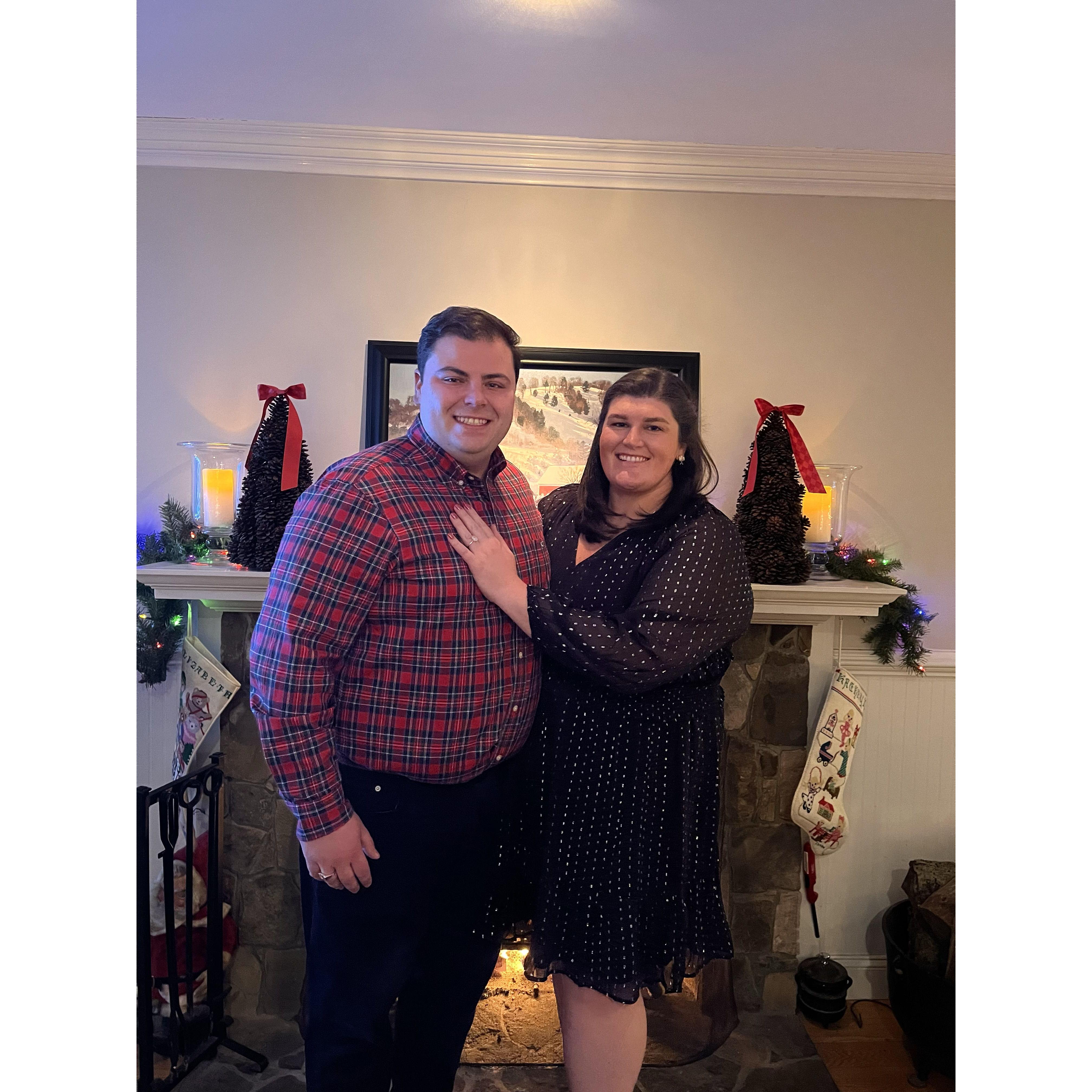 Our first Christmas engaged (December 2023)