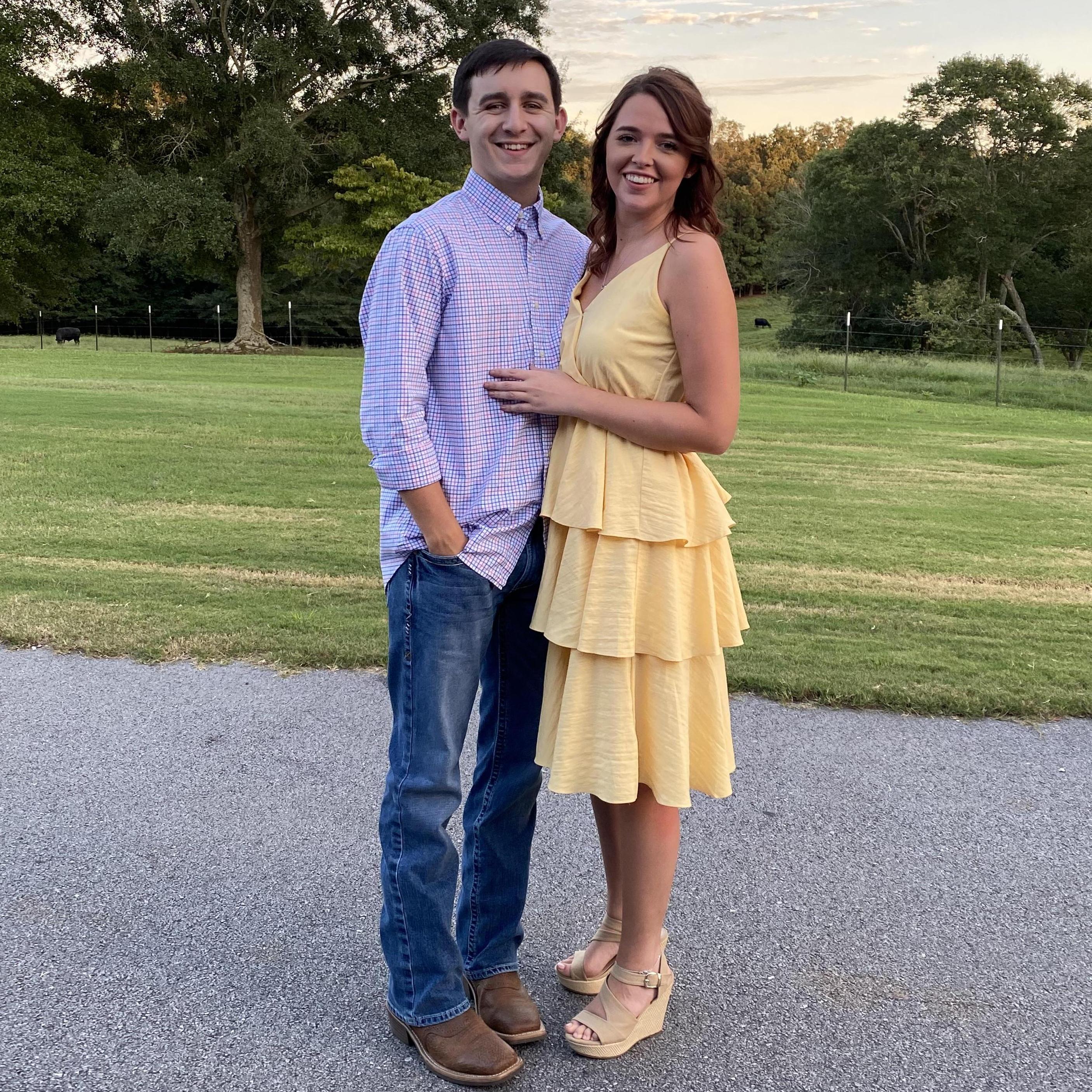 We clean up nice for a friend’s wedding.