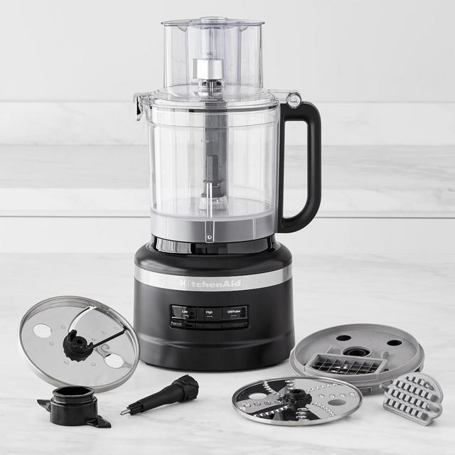 KitchenAid 13-Cup Food Processor with Dicing Kit, Matte Black