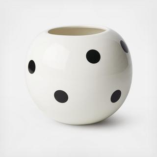 Deco Dot Rose Bowl