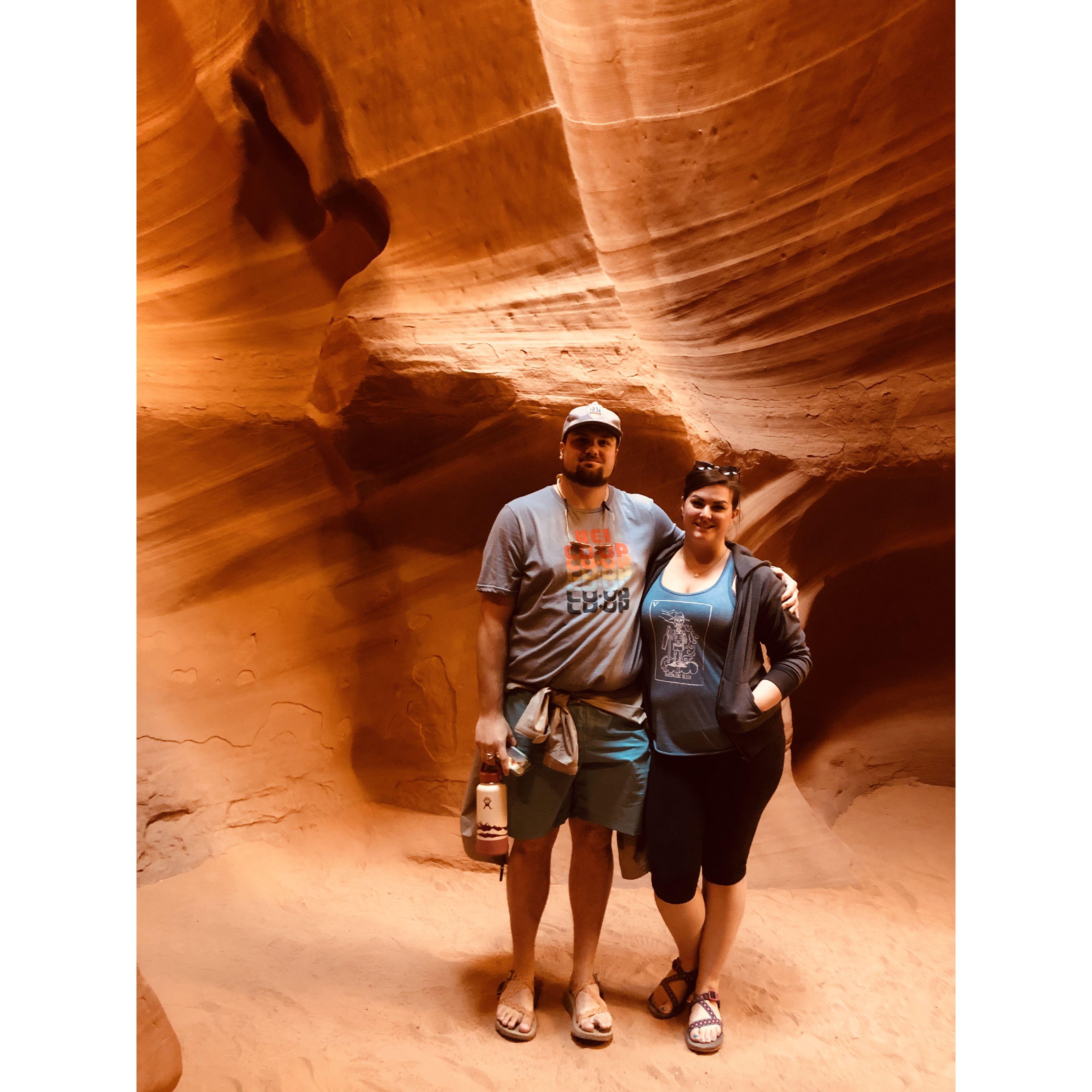 Our very first vacation together