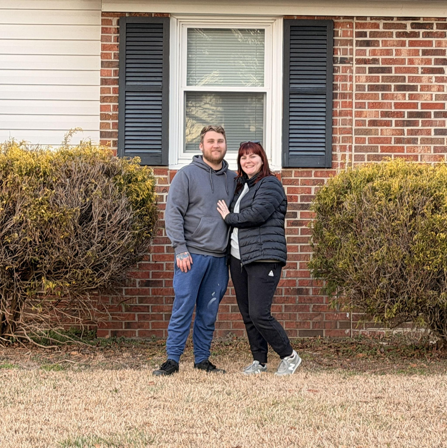 First time in our new house after we painted all day