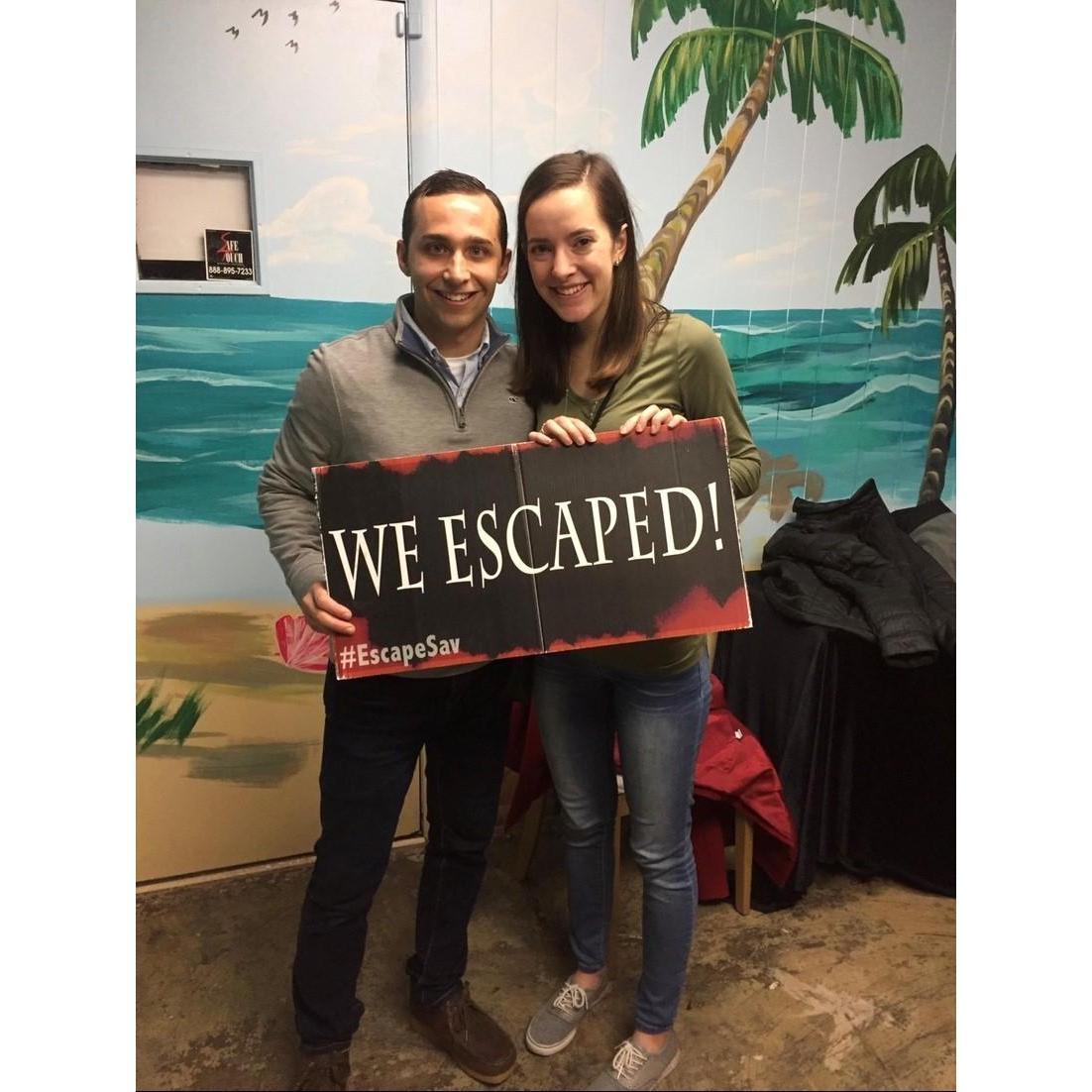 Our first photo together and the night we became boyfriend and girlfriend! January 5, 2019.