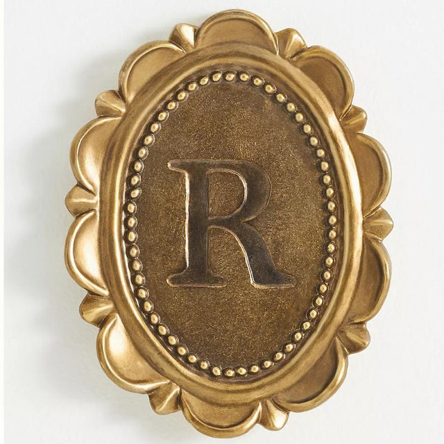 Louisa Monogram Gallery Wall Charm - R, Standard, One Size