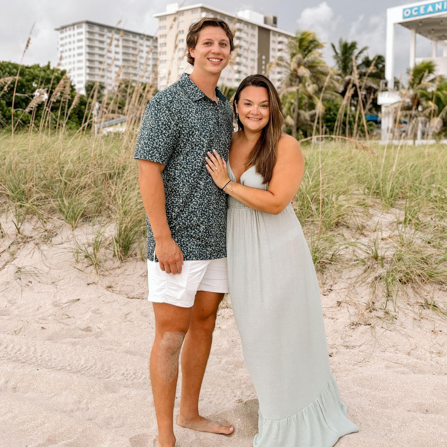 Getting engaged in Florida!
