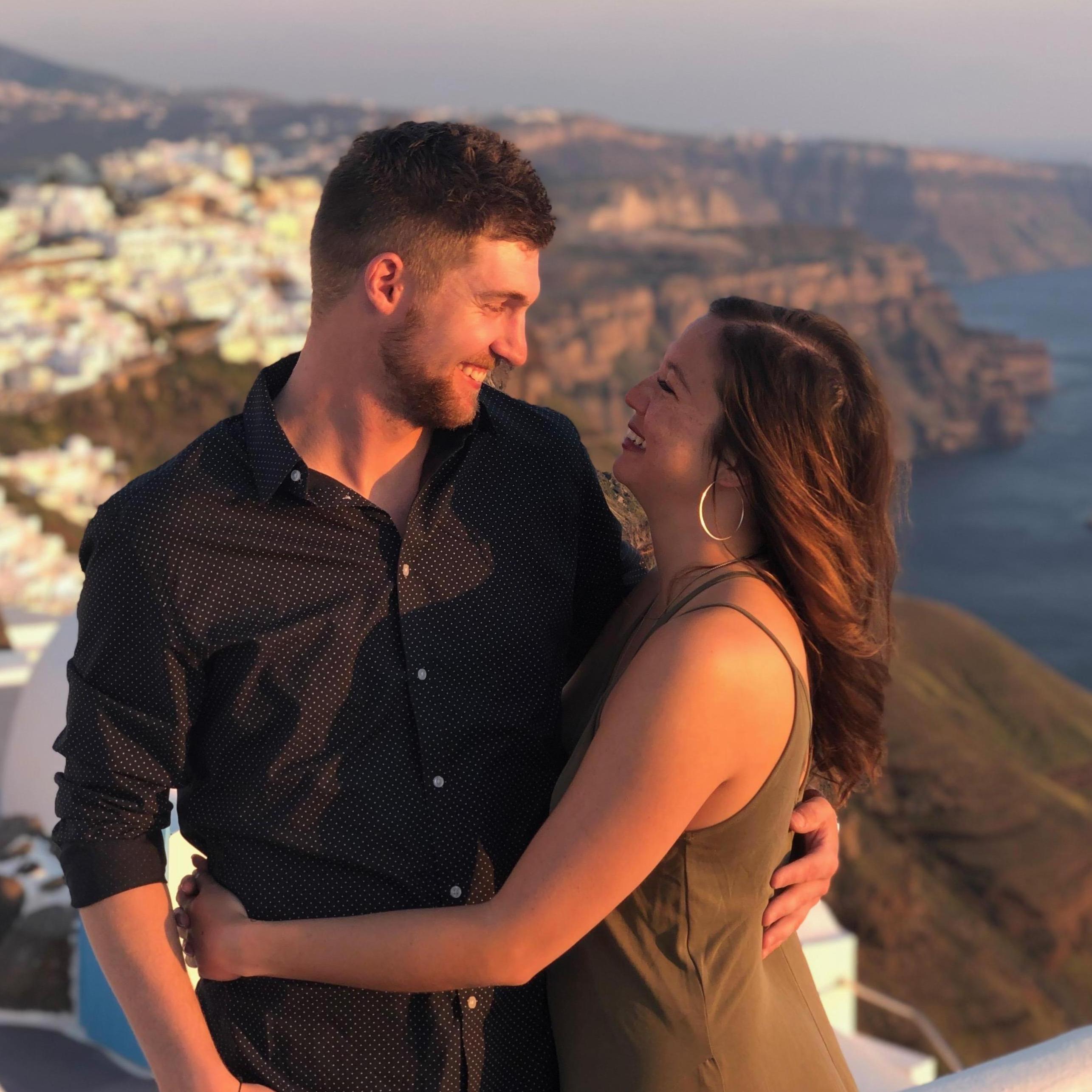 In Santorini, Greece
