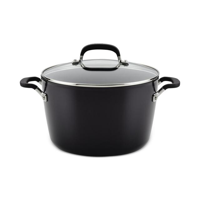 KitchenAid Hard Anodized 8 Quart Nonstick Stockpot with Lid