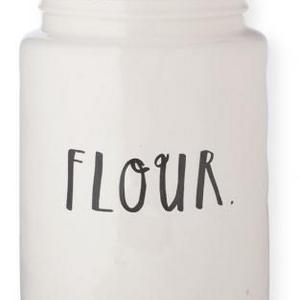 Stem Print Canister - Flour