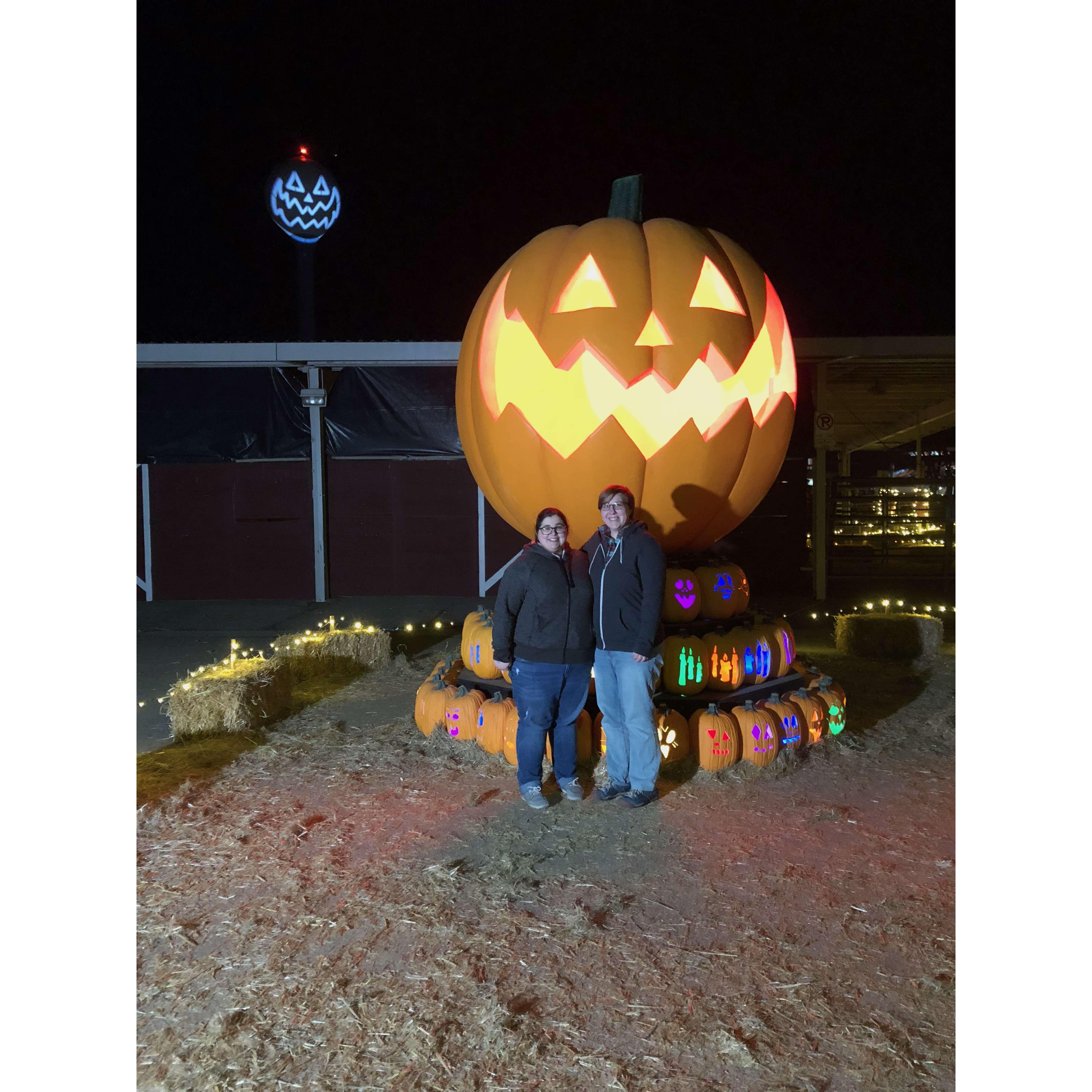 Emmie: One of our favorite holidays is Halloween. You should see the condo in October!