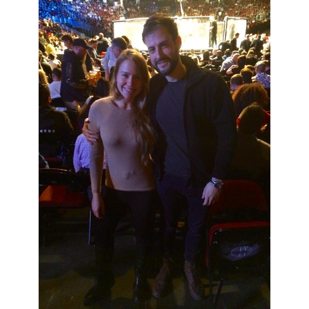 The only time we are awake past 10:30pm is to watch UFC.