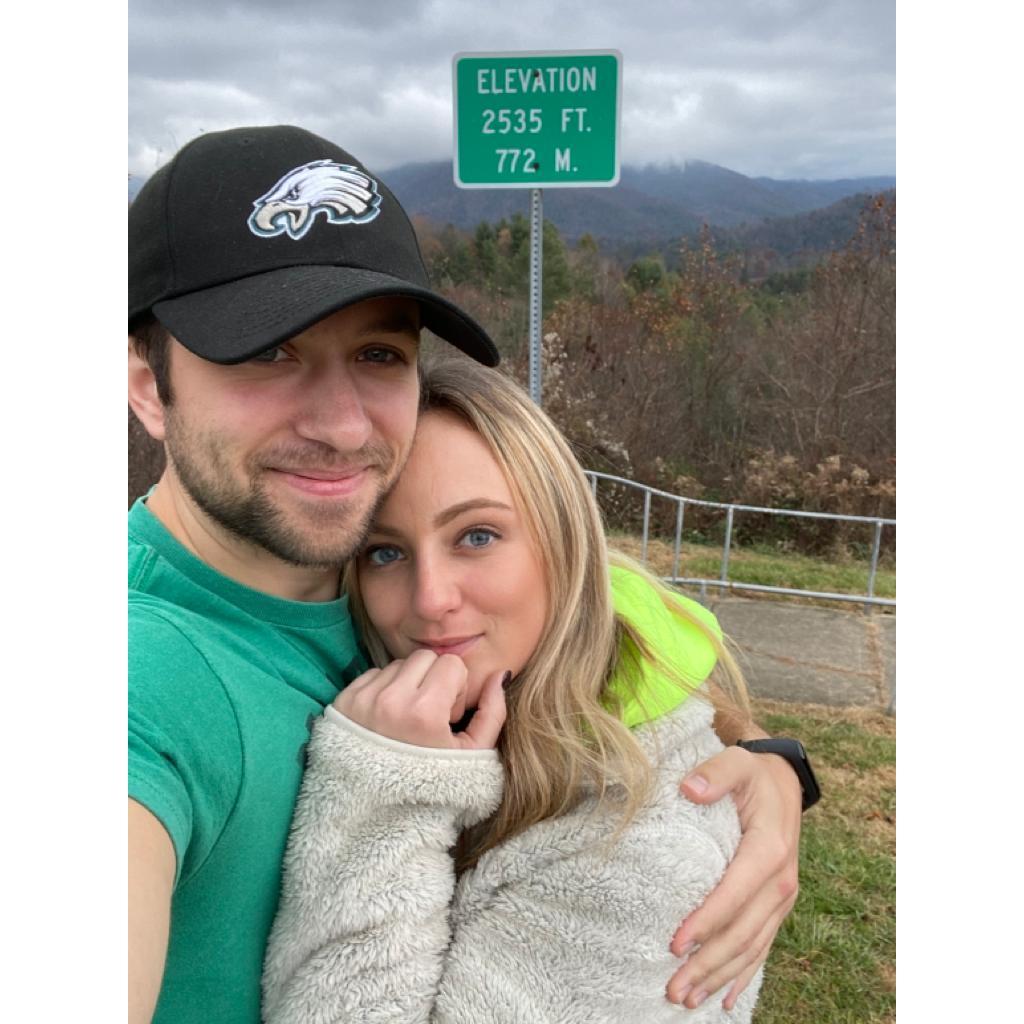Our first road trip from Chicago back to Philly.