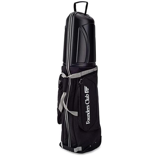 Founders Club Golf Travel Cover Luggage for Golf Clubs with ABS Hard Shell Top Travel Bag