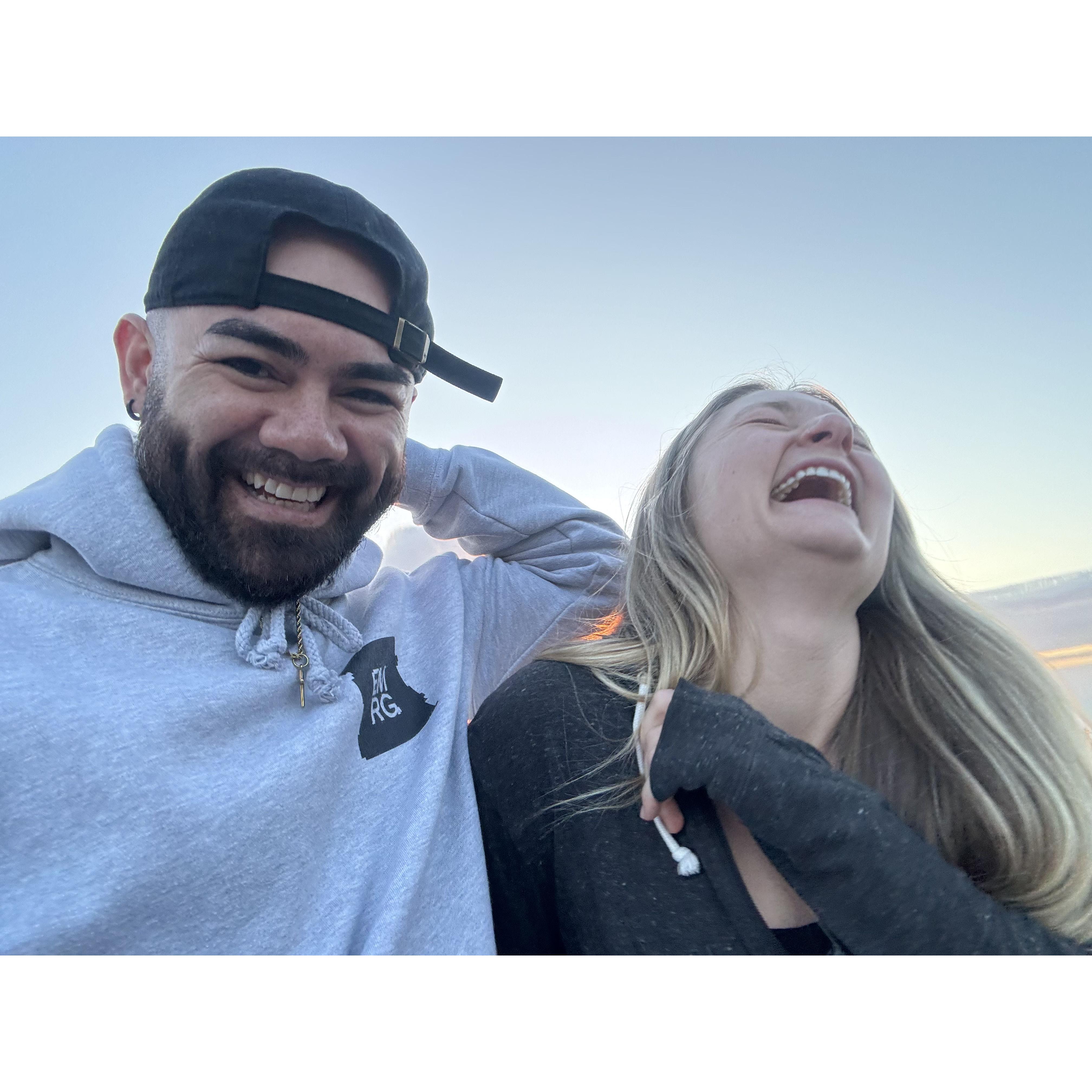 Our second date was her choice. We walked a beautiful trail in Dana Point and had sushi for dinner. 3/29/24