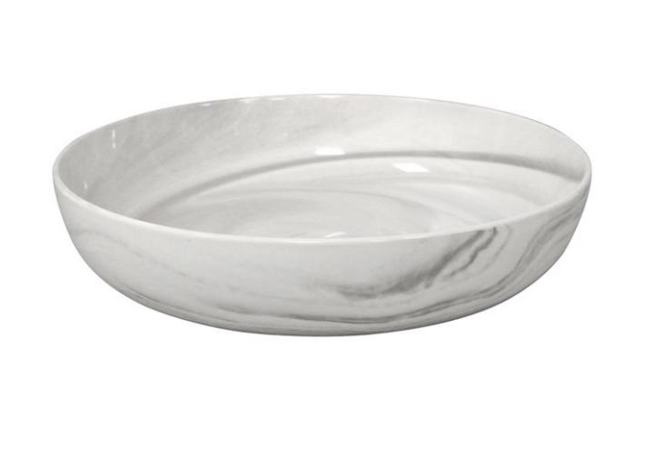 Artisanal Kitchen Supply® 13-Inch Coupe Marbleized Serving Bowl