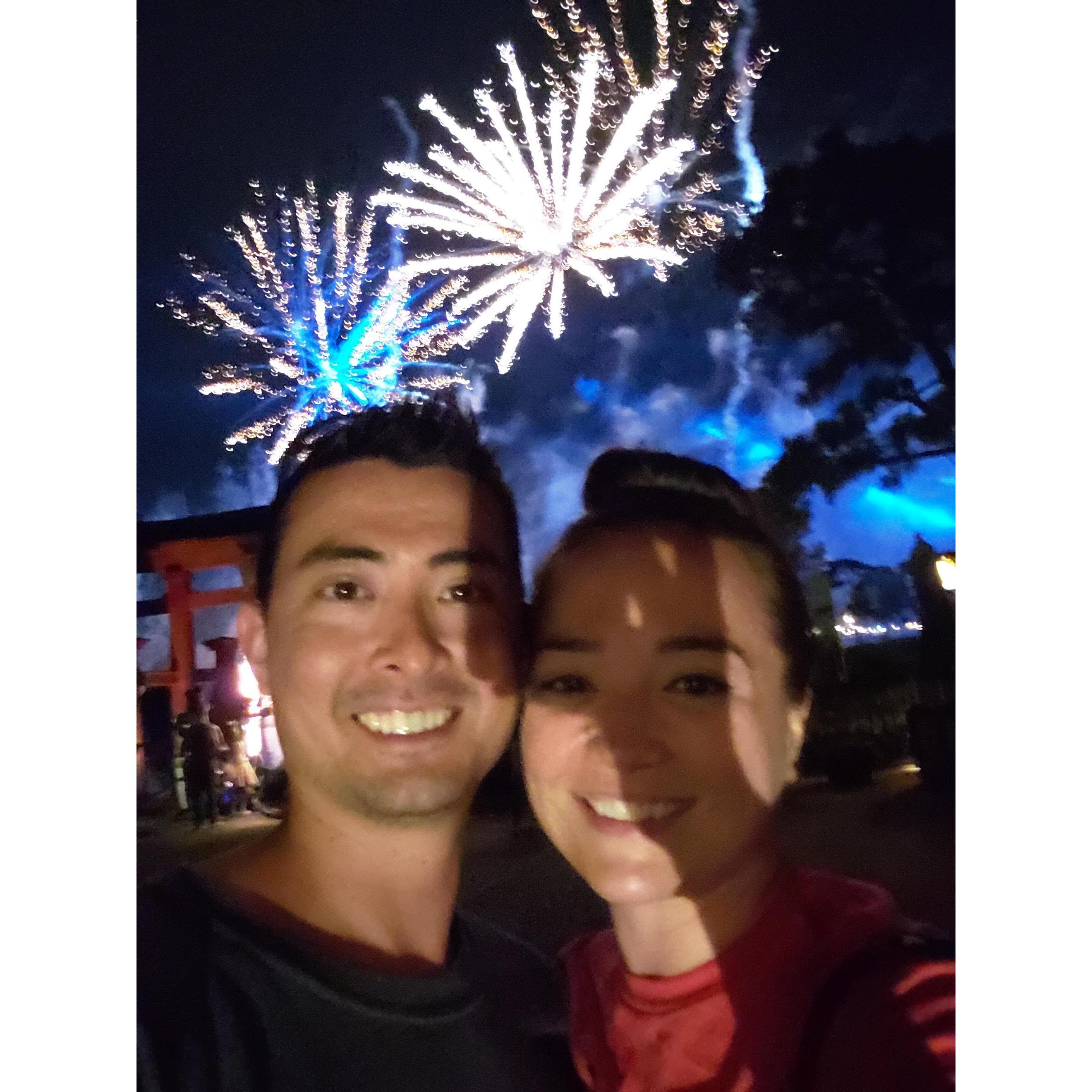 WDW Orlando Epcot 2021 Firesworks were sooo epic!