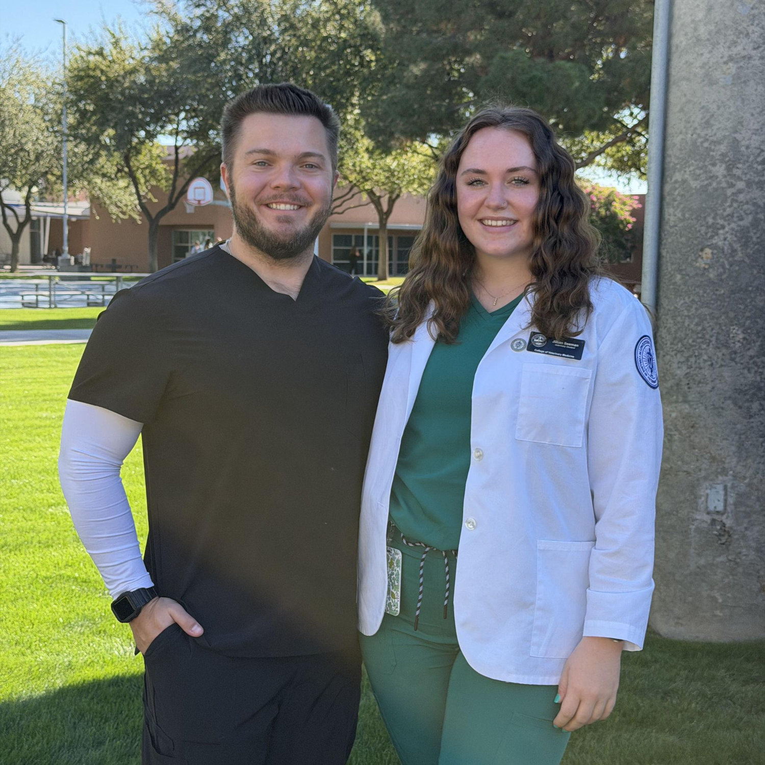 Jillian’s pinning ceremony for clinical rotations
