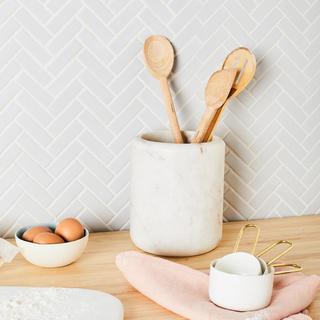 Marble Utensil Holder