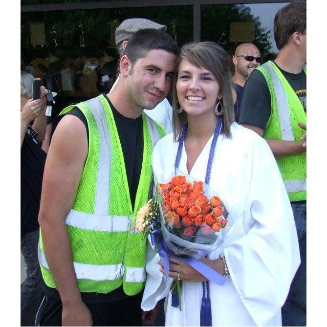 My high school graduation