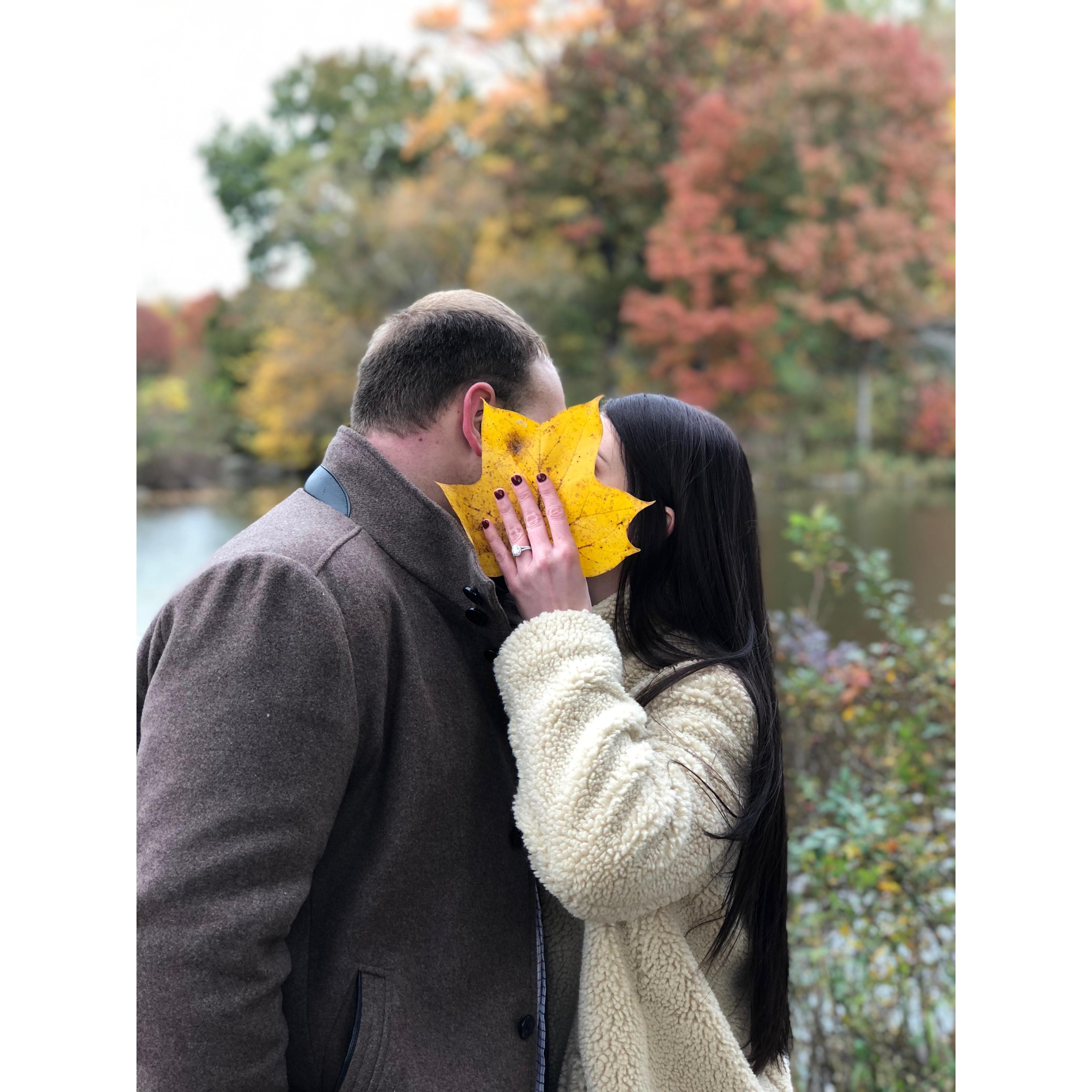 Saying yes to forever in NYC.