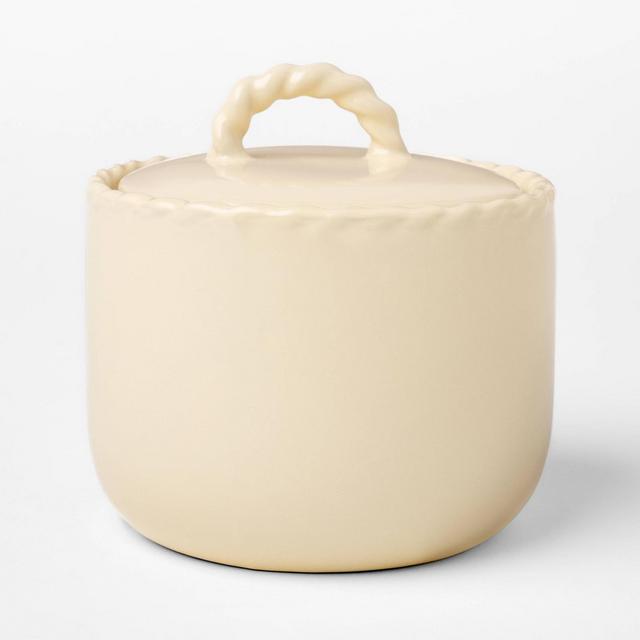 3-Wick 18oz Ceramic Jar Candle with Lid Lavender Blanc - Threshold™ designed with Studio McGee