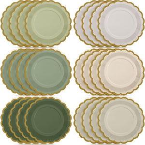Plates, Cutlery, Glassware For Wedding