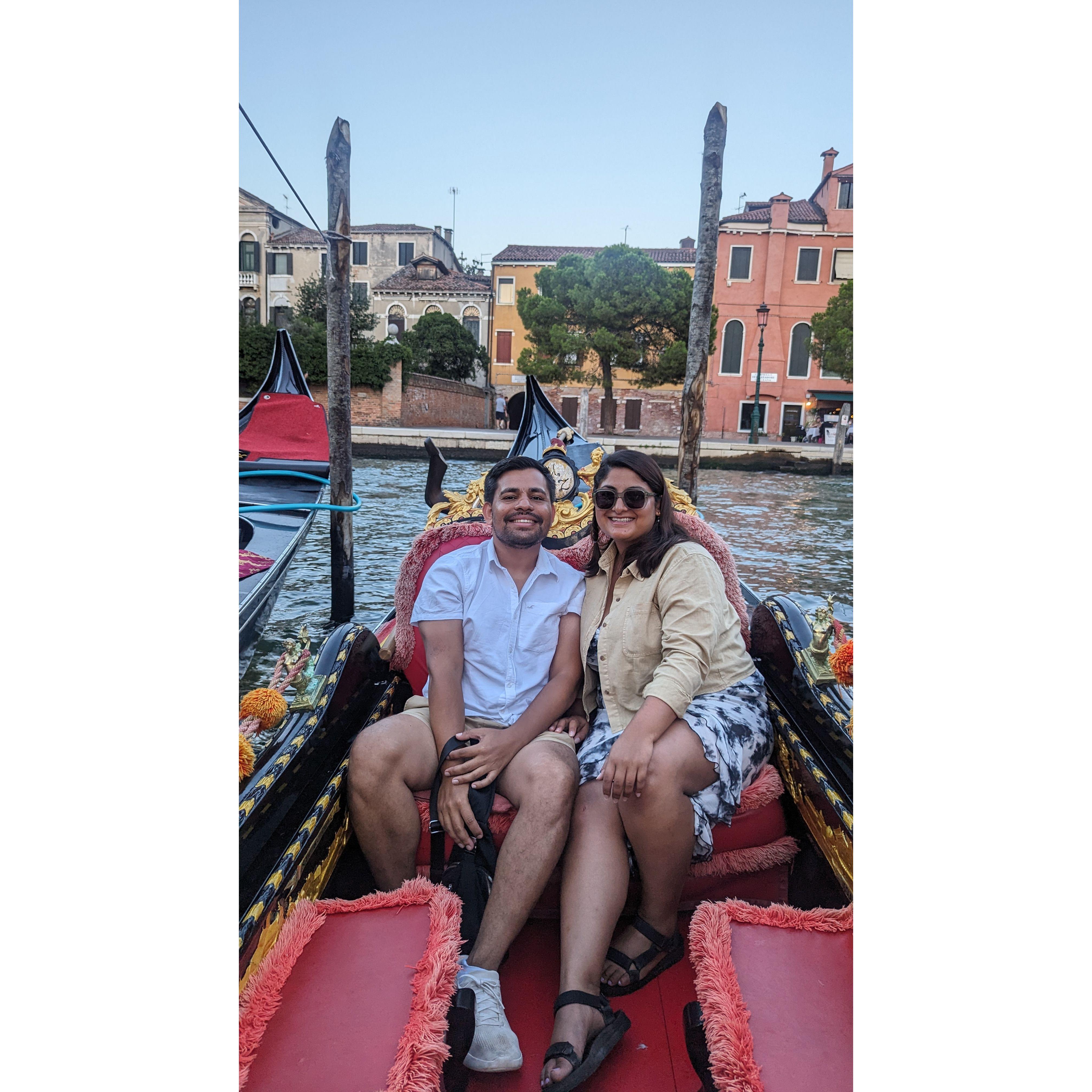 Us in Venice