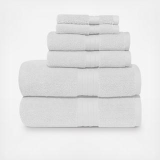 Zero Twist Bale 6-Piece Towel Set