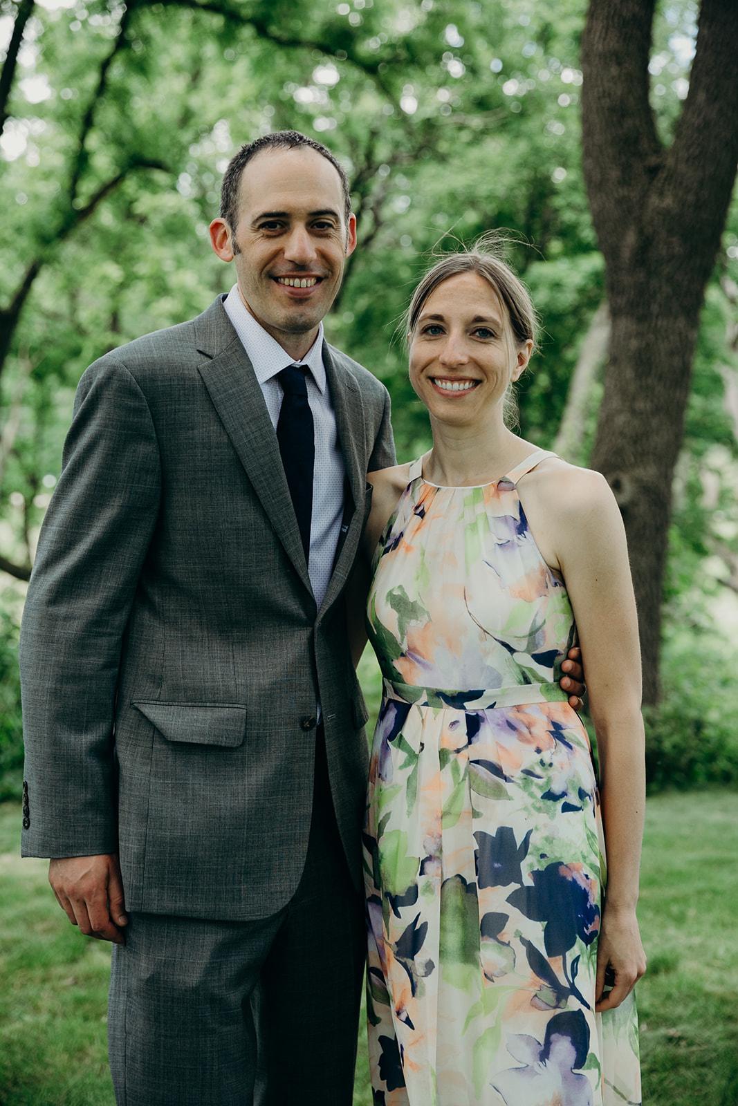 Another wedding photo, we clean up nicely! At Sean’s sister Megan’s wedding in 2020