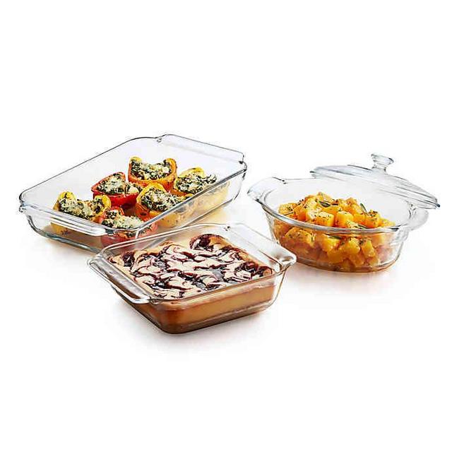Libbey® Glass Baker's Premium 4-Piece Baking Dish Set