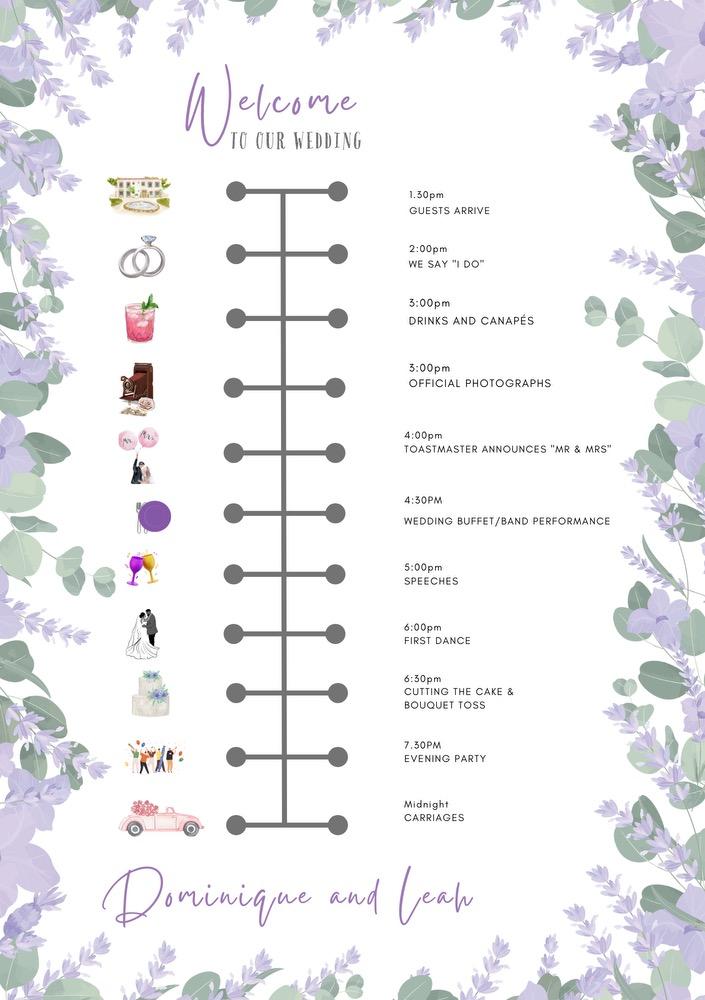 The Wedding Website of Leah Curtis and Dominque Noel-Harrison