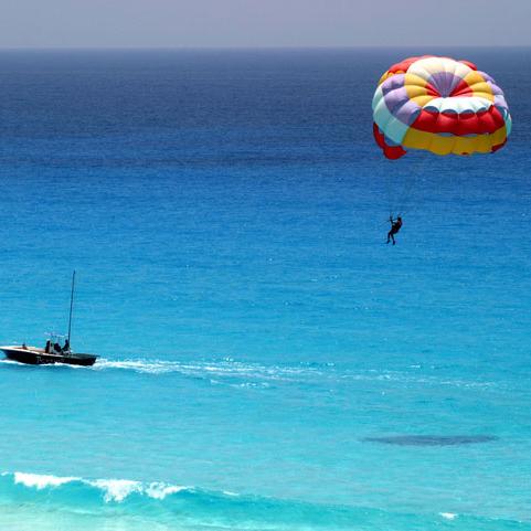 Parasailing On Our Honeymoon