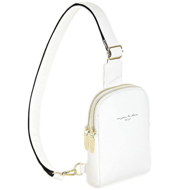 INICAT Small Sling Bag Fanny Packs Crossbody Bags Gifts for Women Men