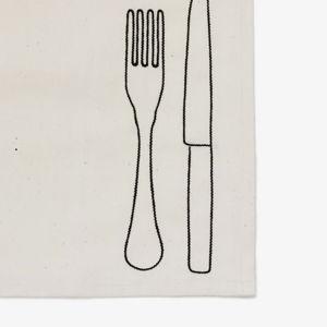 Fourchette & Couteau Napkins, Set of 6