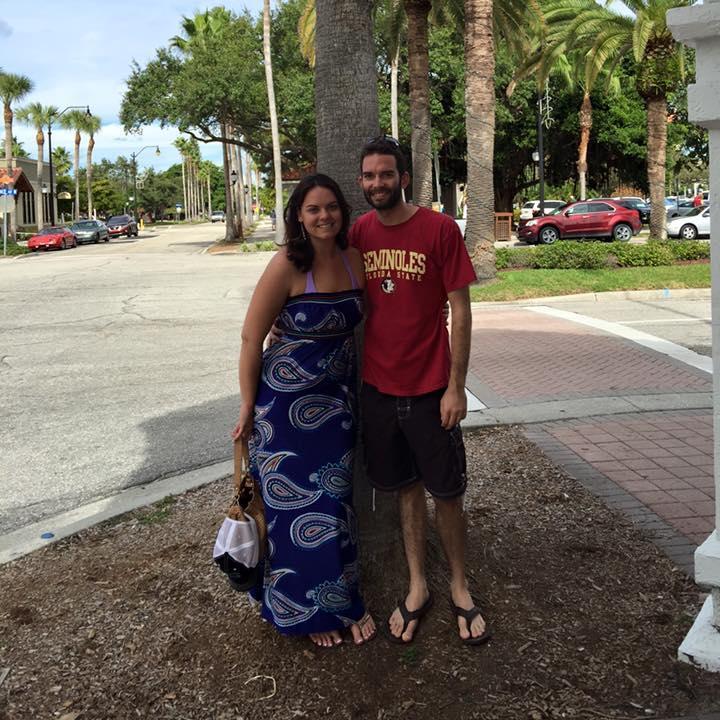 Visiting Downtown Venice during their trip to Southwest Florida
December 2015